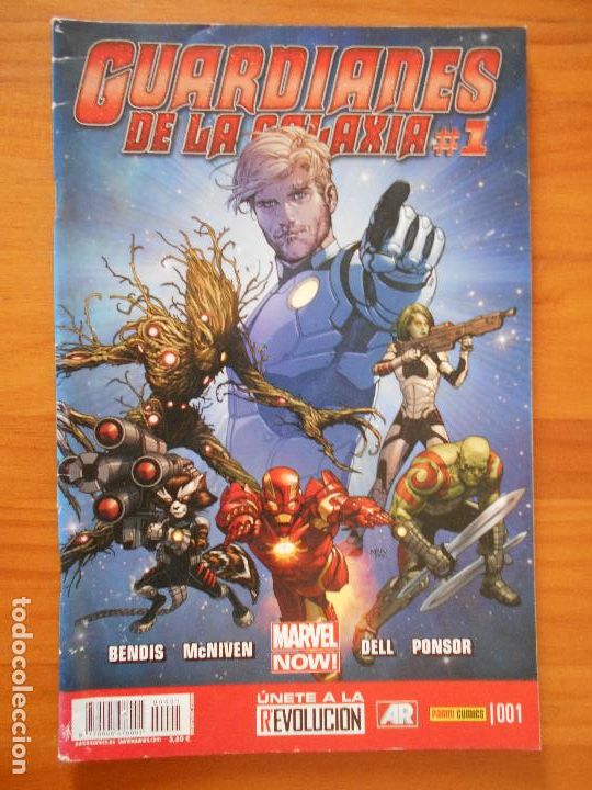 C&oacute;mics: GUARDIANES DE LA GALAXIA - N&ordm; 1 - MARVEL - PANINI (FG) - Foto 1
