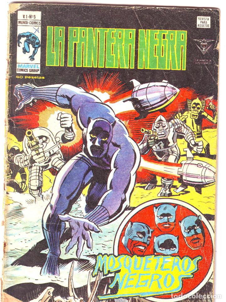 C&oacute;mics: LA PANTERA NEGRA . MOSQUETEROS NEGROS - Foto 1