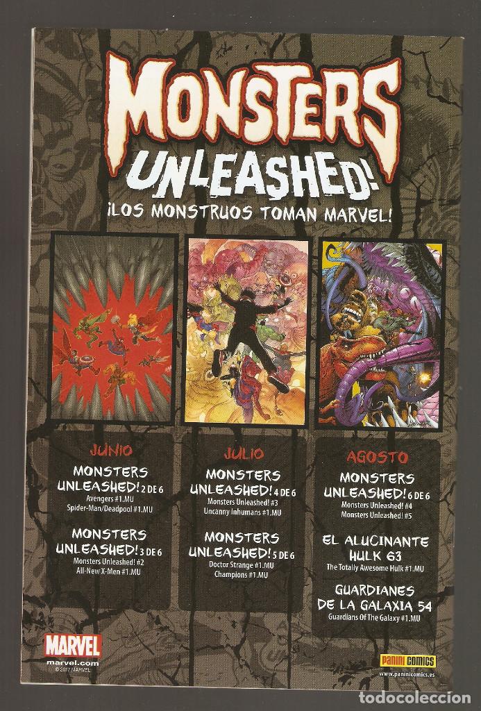 C&oacute;mics: MONSTERS UNLEASHED - VOL.1 - n&ordm; 4 - Julio 2017 - PANINI - - Foto 2