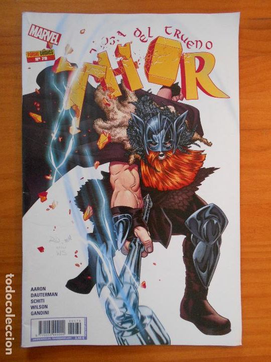 C&oacute;mics: THOR DIOSA DEL TRUENO N&ordm; 79 - MARVEL - PANINI (8K) - Foto 1