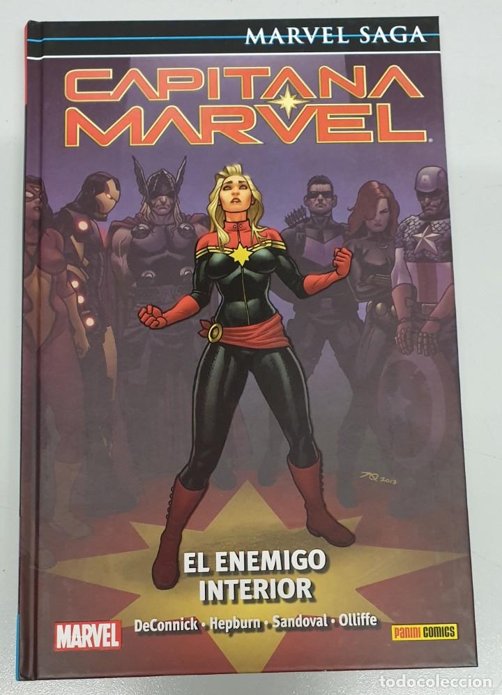 C&oacute;mics: MARVEL SAGA CAPITANA MARVEL N&ordm; 3 : EL ENEMIGO INTERIOR / PANINI - Foto 1