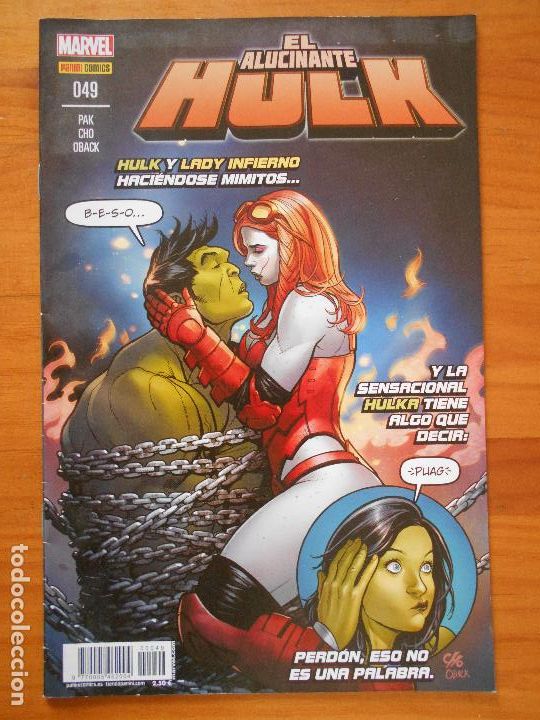 C&oacute;mics: EL ALUCINANTE HULK N&ordm; 49 - MARVEL - PANINI (8J) - Foto 1