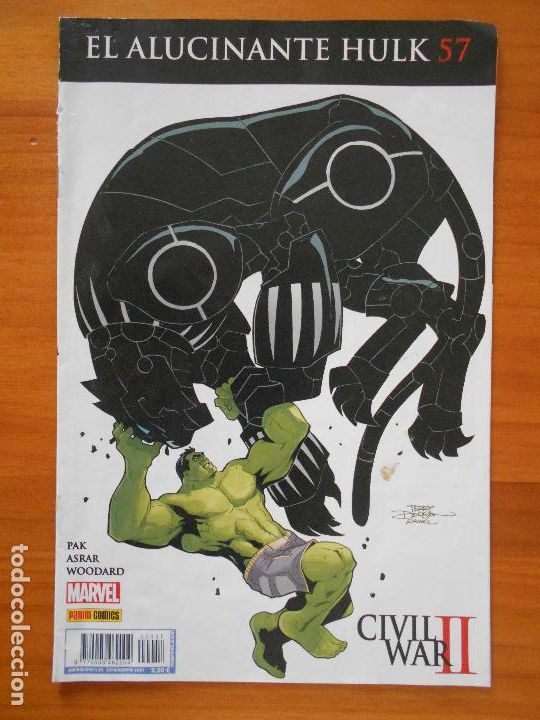 C&oacute;mics: EL ALUCINANTE HULK N&ordm; 57 - MARVEL - PANINI (8J) - Foto 1