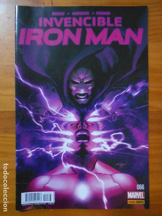 C&oacute;mics: INVENCIBLE IRON MAN N&ordm; 66 - MARVEL - PANINI (7X) - Foto 1