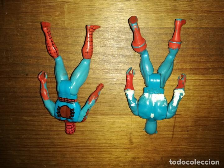 C&oacute;mics: FIGURA MU&Ntilde;ECO CAPITAN AMERICA Y SPIDERMAN  MARVEL COMICS GROUP 1984 - Foto 3