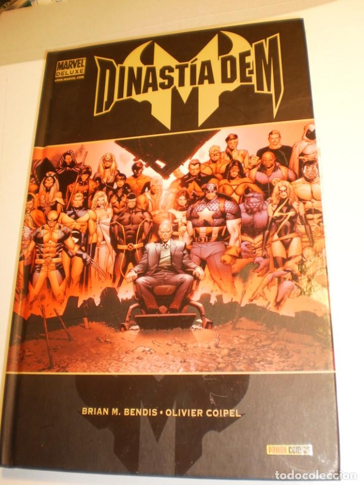 Comics: dinast&iacute;a dem. marvel deluxe. bendis, coipel. tapa dura. color. panini 2009 (seminuevo)