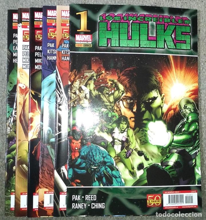 C&oacute;mics: LOS INCRE&Iacute;BLES HULKS (n&uacute;meros 1 al 6) - Foto 1