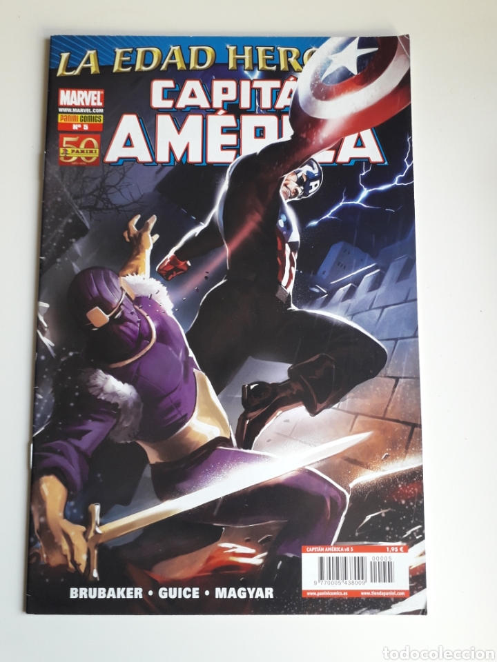 C&oacute;mics: Capit&aacute;n Am&eacute;rica num 5. Panini - Foto 1