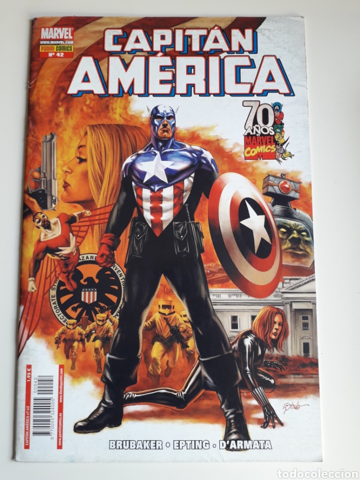 C&oacute;mics: Capit&aacute;n Am&eacute;rica num 42. Panini - Foto 1