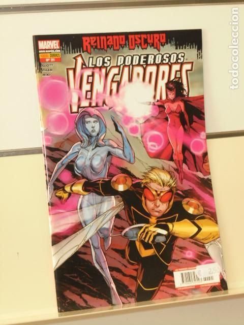 C&oacute;mics: MARVEL LOS PODEROSOS VENGADORES N&ordm; 21 REINADO OSCURO - PANINI - Foto 1