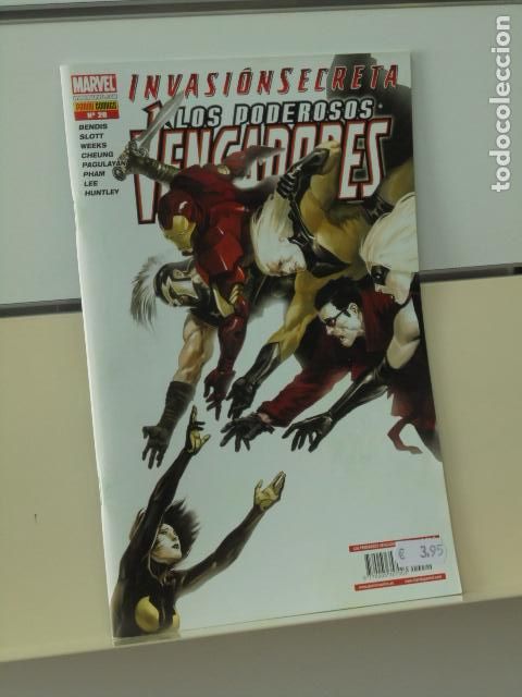C&oacute;mics: MARVEL LOS PODEROSOS VENGADORES N&ordm; 20 INVASION SECRETA - PANINI - Foto 1