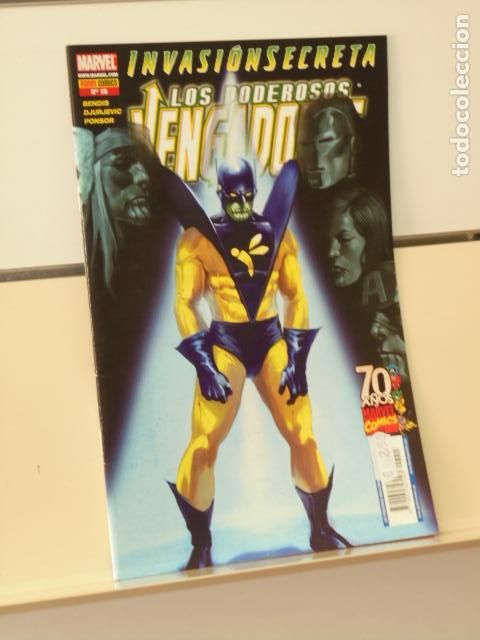 C&oacute;mics: MARVEL LOS PODEROSOS VENGADORES N&ordm; 15 INVASION SECRETA - PANINI - Foto 1