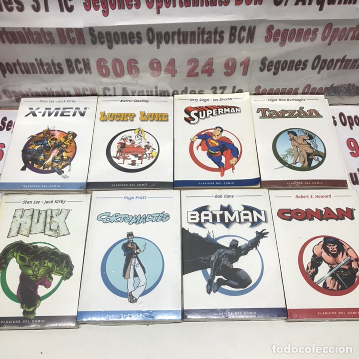 C&oacute;mics: 8 CLASICOS DEL COMIC , PANINI A&Ntilde;O 2004 leer - Foto 1