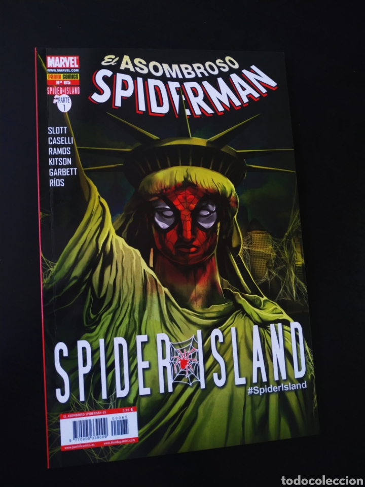 C&oacute;mics: DE KIOSCO EL ASOMBROSO SPIDERMAN 65 SPIDERISLAND PANINI COMICS - Foto 1