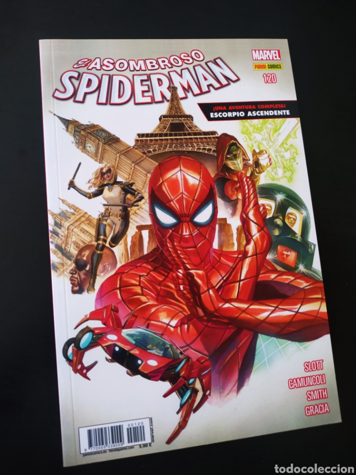 C&oacute;mics: DE KIOSCO EL ASOMBROSO SPIDERMAN 120 PANINI COMICS - Foto 1