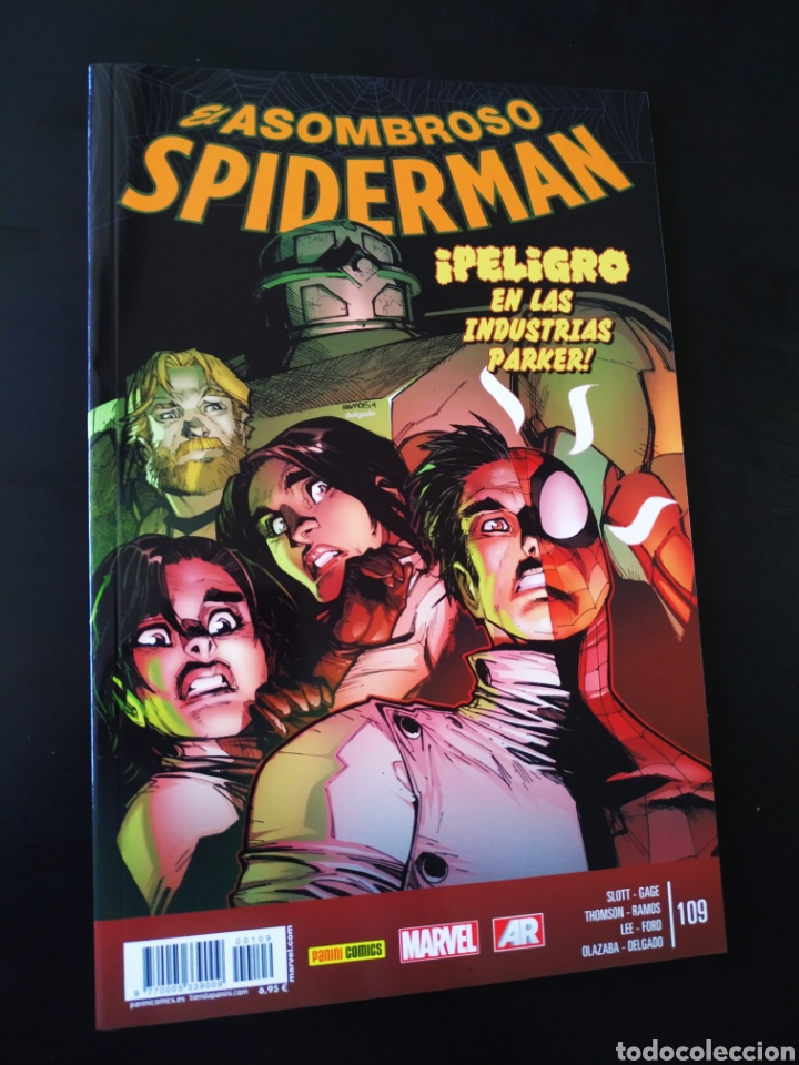 C&oacute;mics: DE KIOSCO EL ASOMBROSO SPIDERMAN 109 PANINI COMICS - Foto 1