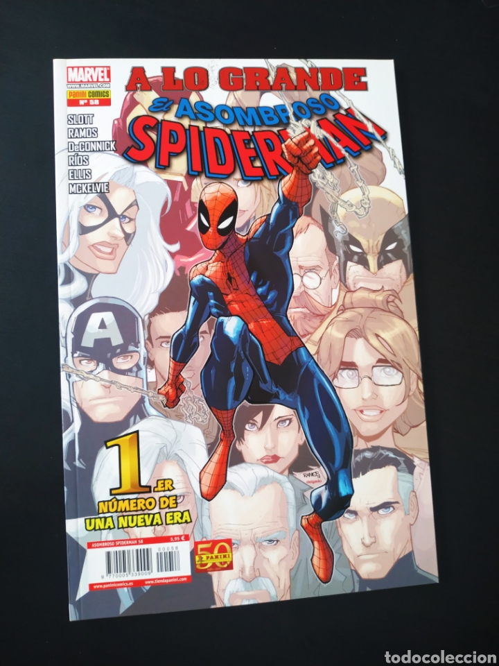 C&oacute;mics: DE KIOSCO EL ASOMBROSO SPIDERMAN 58 PANINI COMICS - Foto 1