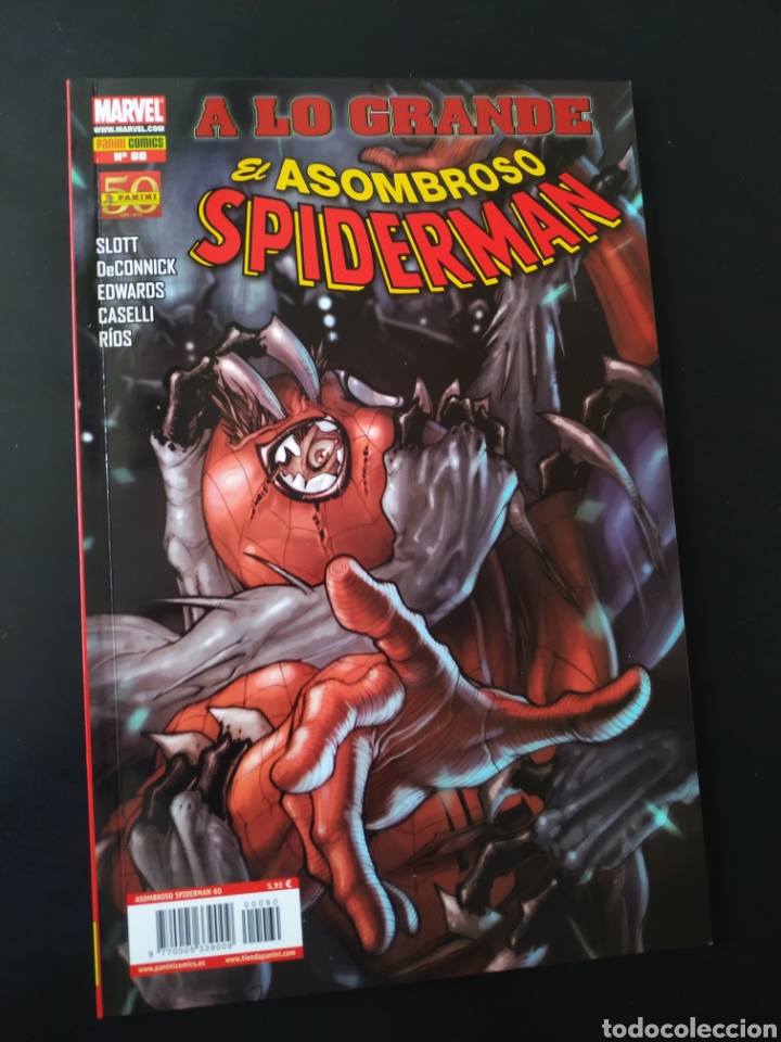 C&oacute;mics: DE KIOSCO EL ASOMBROSO SPIDERMAN 60 PANINI COMICS - Foto 1