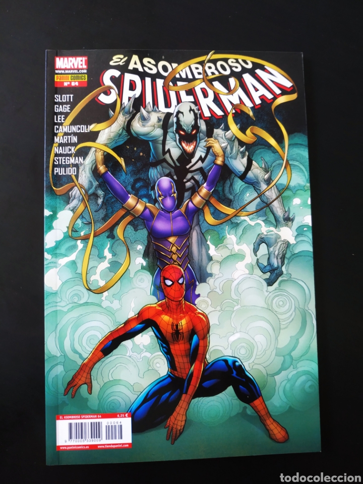 C&oacute;mics: DE KIOSCO EL ASOMBROSO SPIDERMAN 64 PANINI COMICS - Foto 1