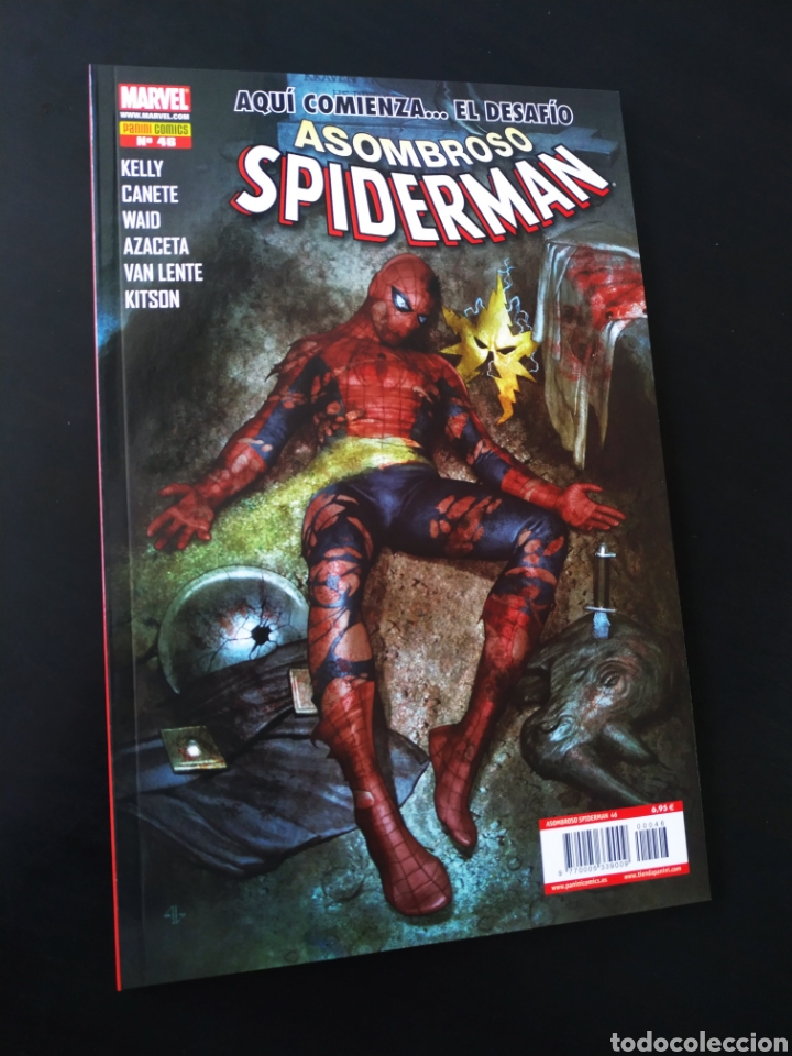 C&oacute;mics: DE KIOSCO EL ASOMBROSO SPIDERMAN 46 PANINI COMICS - Foto 1