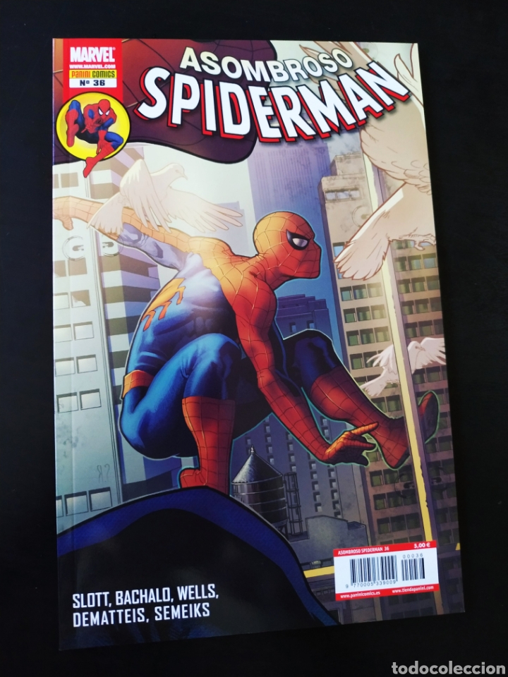 C&oacute;mics: DE KIOSCO ASOMBROSO SPIDERMAN 36 PANINI COMICS - Foto 1