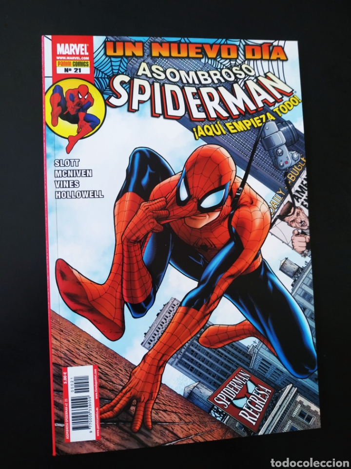 C&oacute;mics: DE KIOSCO ASOMBROSO SPIDERMAN 21 PANINI COMICS - Foto 1
