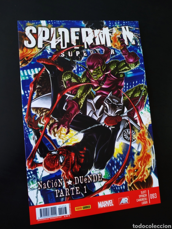 C&oacute;mics: DE KIOSCO SUPERIOR SPIDERMAN 93 PANINI COMICS - Foto 1
