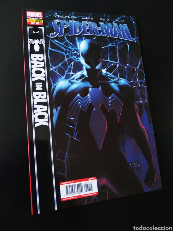 C&oacute;mics: DE KIOSCO SPIDERMAN BLACK IN BLACK 15 PANINI COMICS - Foto 1