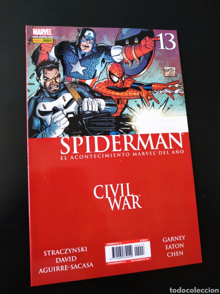C&oacute;mics: DE KIOSCO SPIDERMAN 13 CIVIL WAR PANINI COMICS - Foto 1