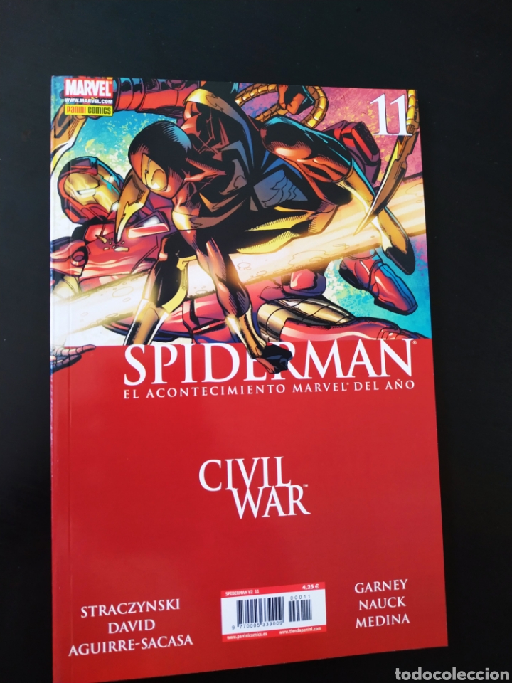 C&oacute;mics: DE KIOSCO SPIDERMAN 11 CIVIL WAR PANINI COMICS - Foto 1