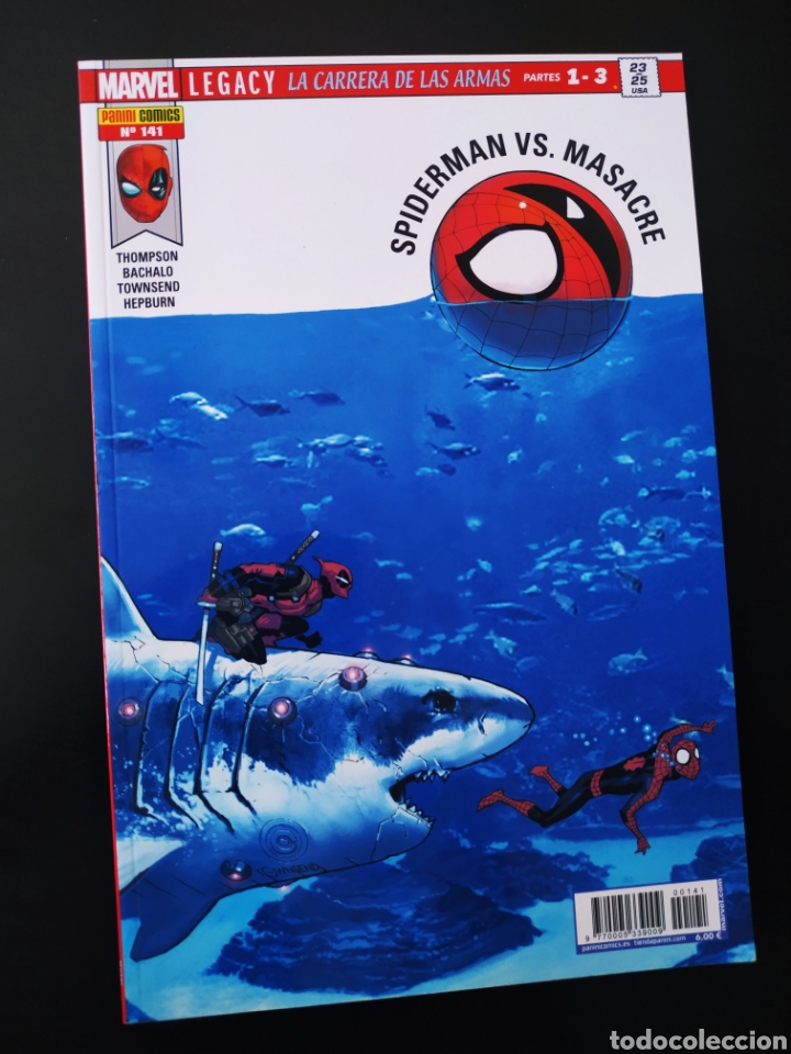 C&oacute;mics: DE KIOSCO EL ASOMBROSO SPIDEMAN 141 PANINI COMICS - Foto 1
