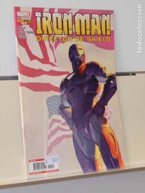 C&oacute;mics: MARVEL IRON MAN VOL. 1 N&ordm; 6 DIRECTOR DE SHIELD - PANINI - Foto 1