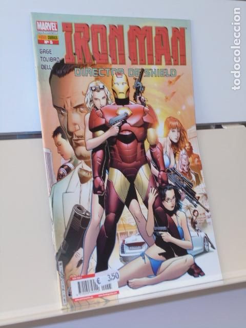 C&oacute;mics: MARVEL IRON MAN VOL. 1 N&ordm; 5 DIRECTOR DE SHIELD - PANINI - Foto 1