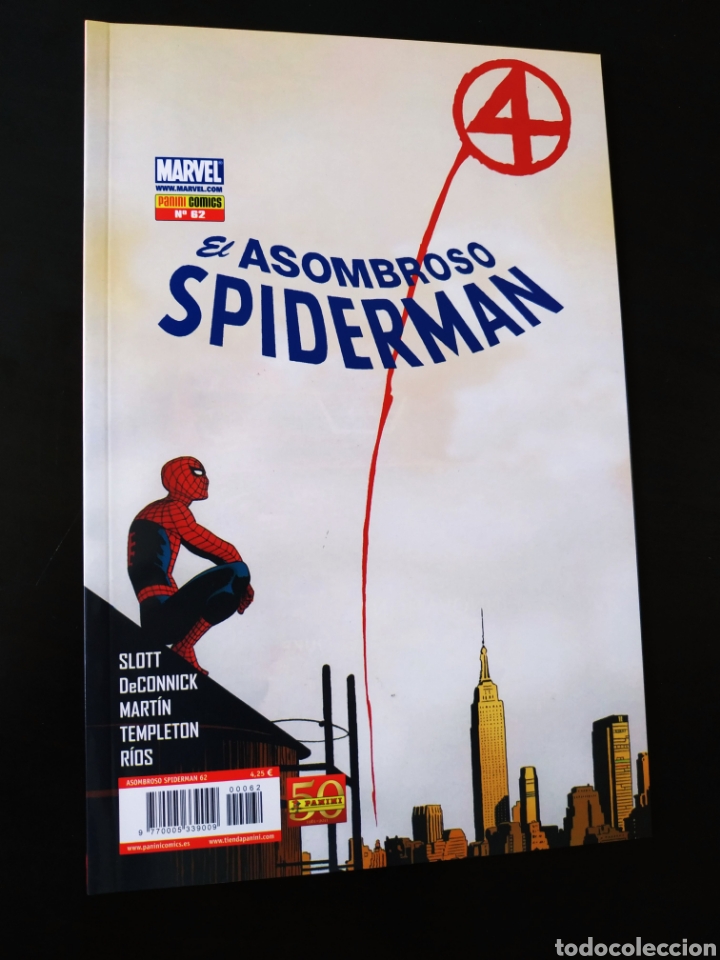 C&oacute;mics: DE KIOSCO EL ASOMBROSO SPIDERMAN 62 PANINI COMICS - Foto 1