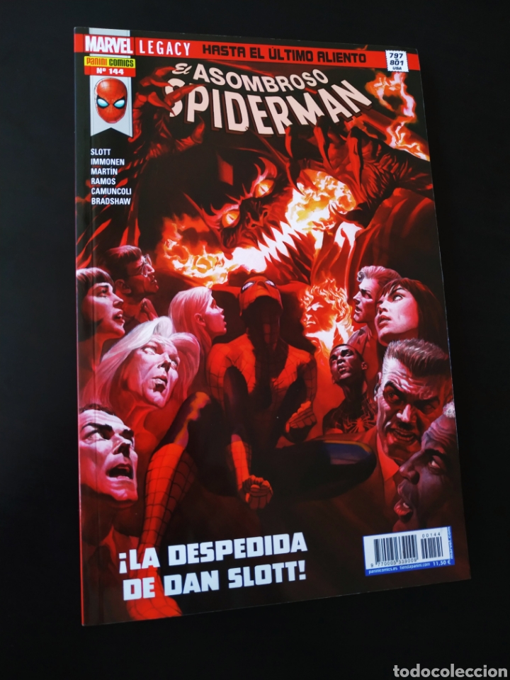 C&oacute;mics: DE KIOSCO EL ASOMBROSO SPIDERMAN 144 PANINI COMICS - Foto 1