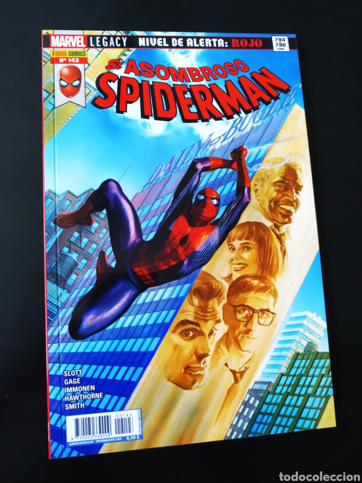 C&oacute;mics: DE KIOSCO EL ASOMBROSO SPIDERMAN 143 PANINI COMICS - Foto 1
