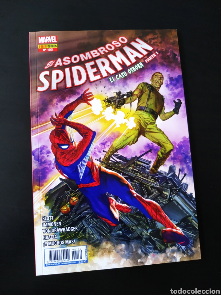 C&oacute;mics: DE KIOSCO EL ASOMBROSO SPIDERMAN 132 PANINI COMICS - Foto 1