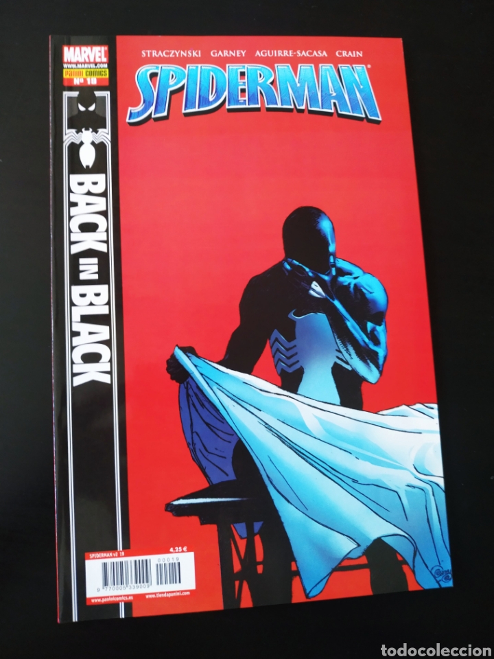 C&oacute;mics: COMIC EXCELENTE EL ASOMBROSO SPIDERMAN 19 BLACK IN BLACK PANINI COMICS - Foto 1