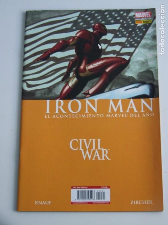 C&oacute;mics: PANINI IRON MAN CIVIL WAR - Foto 1