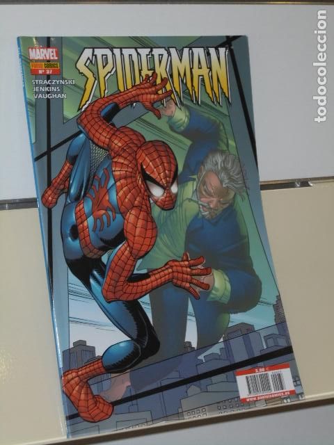 C&oacute;mics: MARVEL SPIDERMAN STRACZYNSKI TOMOS AZULES N&ordm; 37 - PANINI - Foto 1