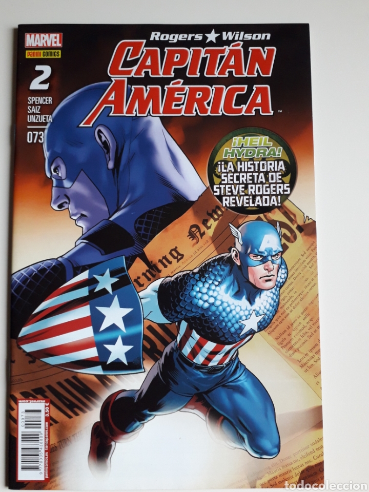 C&oacute;mics: Capit&aacute;n Am&eacute;rica num 73. Panini - Foto 1