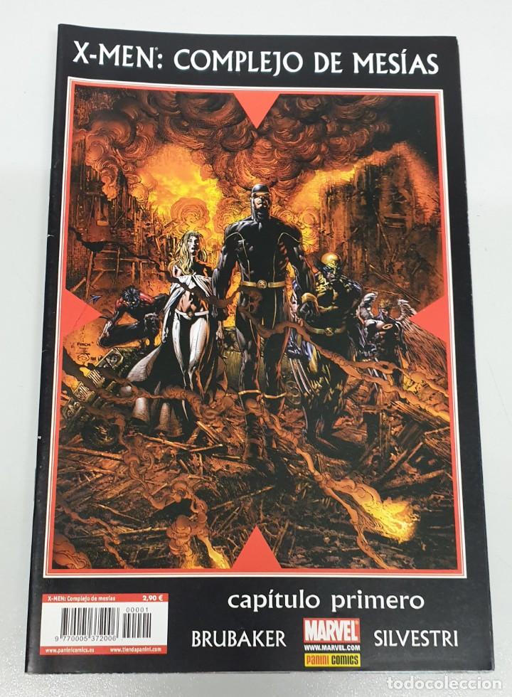 C&oacute;mics: X-MEN : COMPLEJO DE MESIAS CAPITULO PRIMERO - BRUBAKER - SILVESTRI / MARVEL PANINI - Foto 1