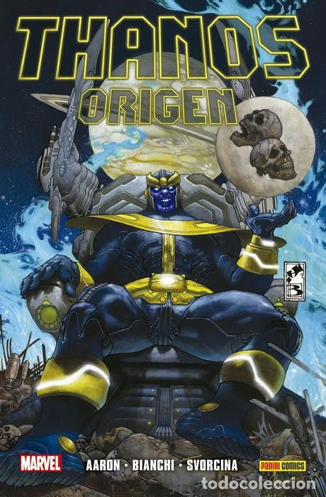 C&oacute;mics: COL. 100 % MARVEL HC THANOS ORIGEN - PANINI - CARTONE - IMPECABLE - MTFA - Foto 1