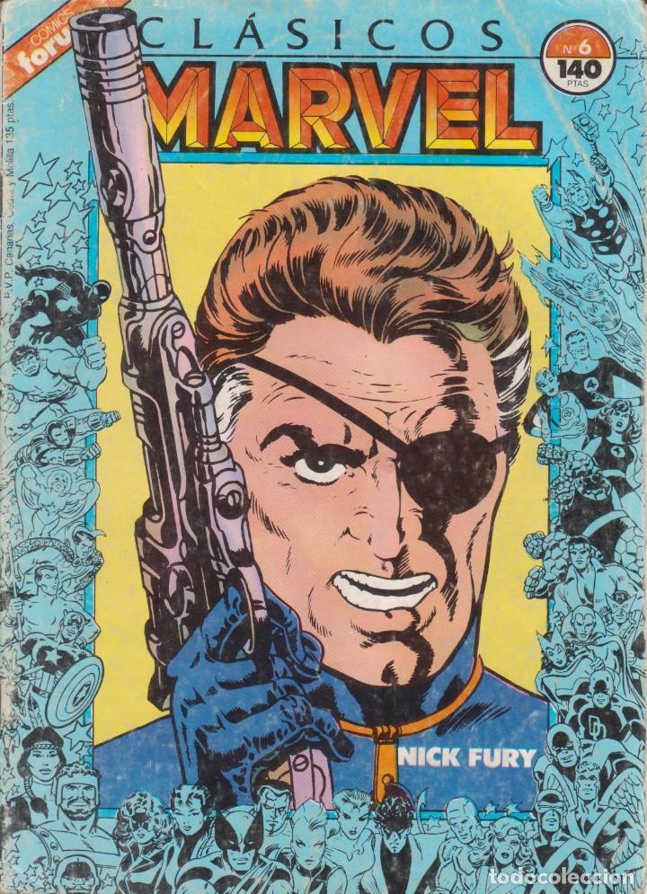 C&oacute;mics: C&Oacute;MIC MARVEL ` CL&Aacute;SICOS MARVEL &acute; N&ordm; 6 ED.FORUM 1988. - Foto 1