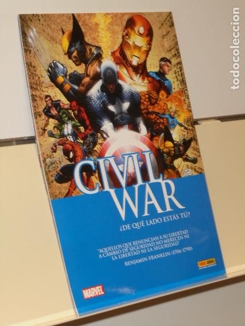 C&oacute;mics: PRIMERA LINEA N&ordm; 6 CIVIL WAR - PANINI - Foto 2