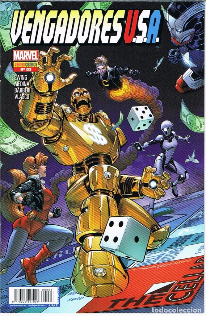C&oacute;mics: VENGADORES U.S.A. NUMERO 3 - Foto 1
