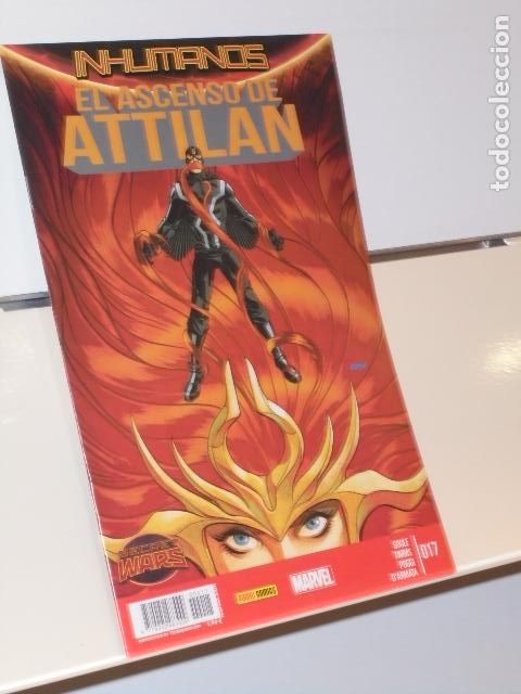 C&oacute;mics: INHUMANOS N&ordm; 17 EL ASCENSO DE ATTILAN - PANINI - Foto 1