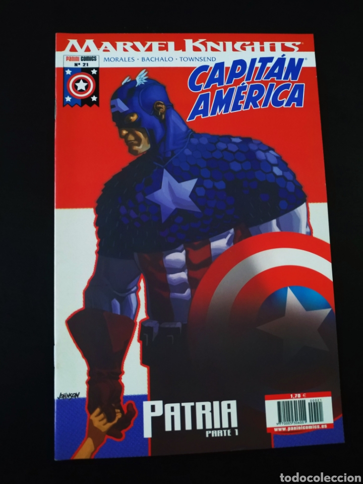 C&oacute;mics: DE KIOSCO MARVEL KNIGHTS CAPITAN AMERICA 21 PANINI COMICS - Foto 1