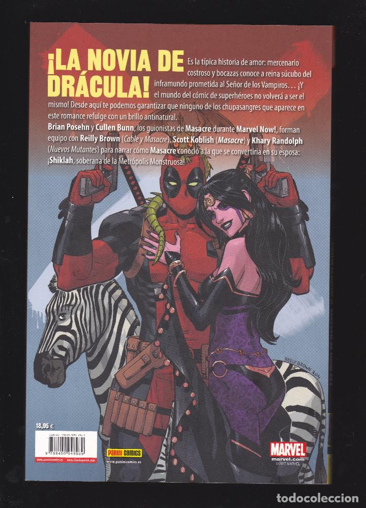 C&oacute;mics: 100% MARVEL - LAS MINIS DE MASACRE - N&ordm; 7 DE 12 - El desaf&iacute;o de Dr&aacute;cula - PANINI - - Foto 2