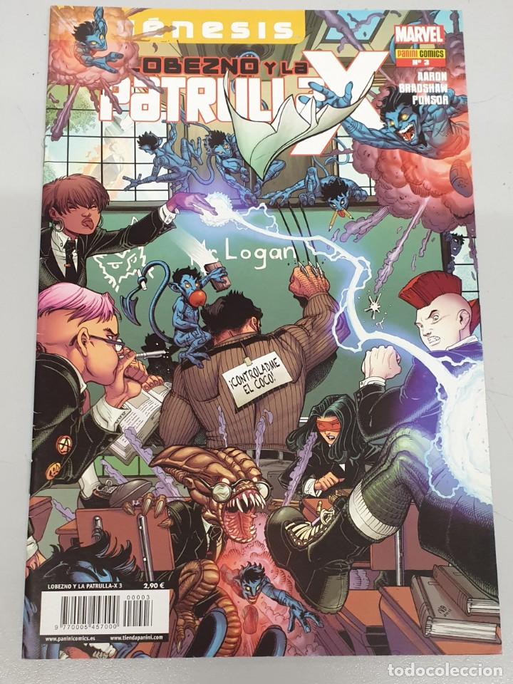 C&oacute;mics: LOBEZNO Y LA PATRULLA-X N&ordm; 3 / MARVEL -. PANINI - Foto 1